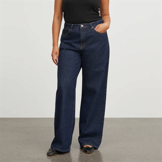 Skall Studio Willow Wide Jeans, Indigo Blue